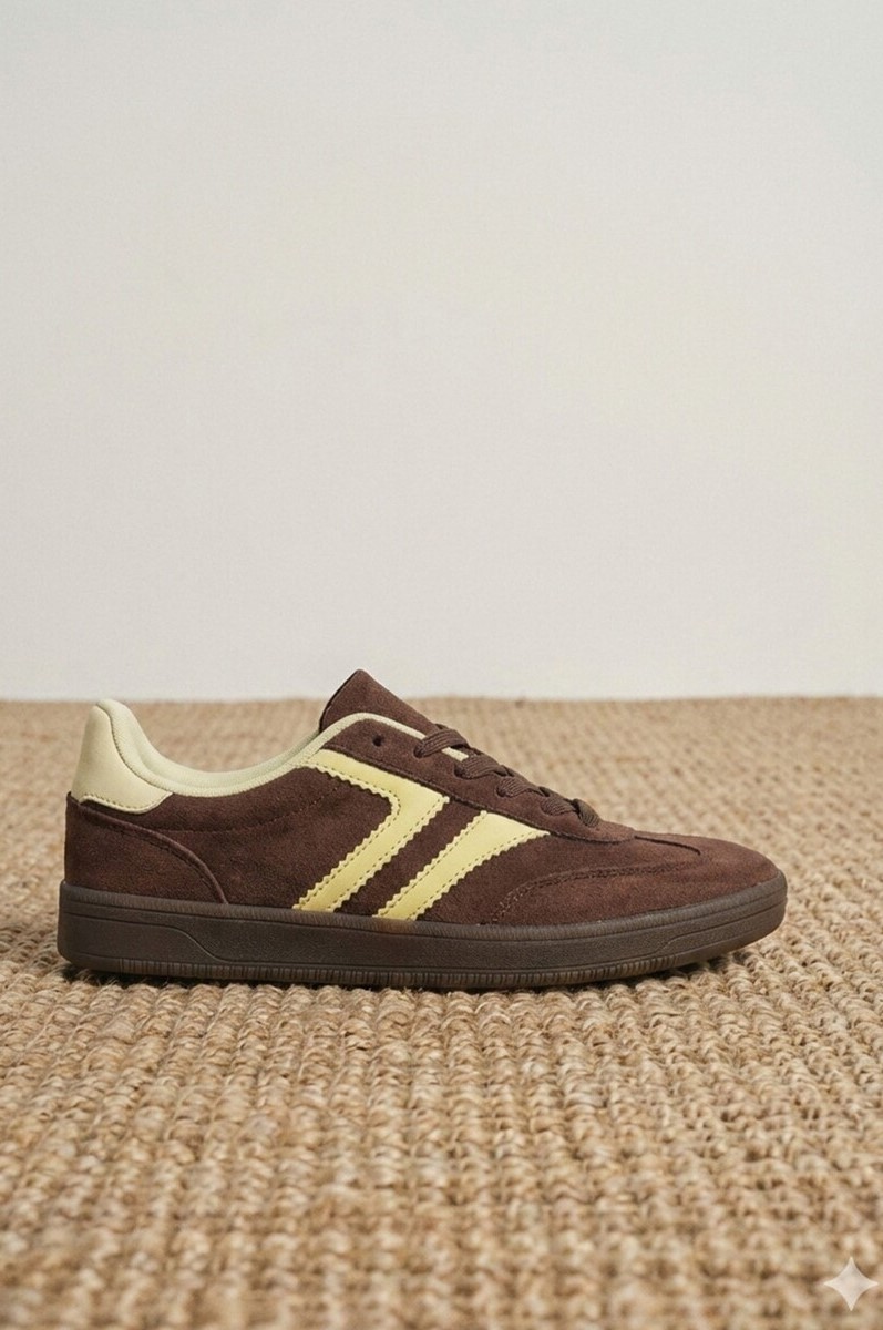 ZAPATILLAS URBAN COLOR MARRÓN 2